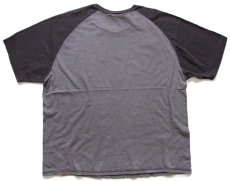 画像3: 00s NIKEナイキ AAA BASEBALL CHAMPIONS LEAGUE コットン ラグランTシャツ XXL★特大 (3)