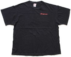 画像3: 00s Snap-on ロゴ THE TOOL FOR EVERY TECH コットンTシャツ 黒 XL (3)