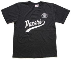 画像2: 80s カナダ製 Pacers RIVERVIEW KINSMEN 3 ナンバリング Tシャツ 黒 フェード M (2)