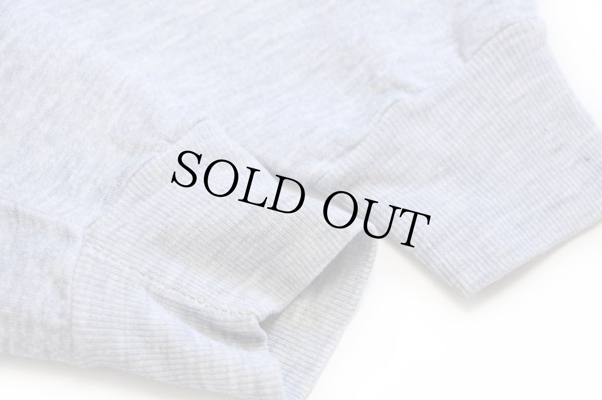 画像7: 80s SNOOPY スヌーピー I think I'm allergic to morning! スウェット 杢ブルーグレー (7)