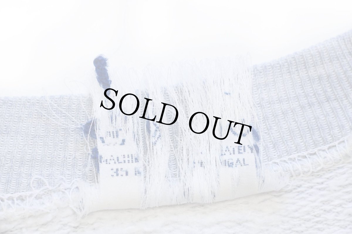 画像6: 80s SNOOPY スヌーピー I think I'm allergic to morning! スウェット 杢ブルーグレー (6)