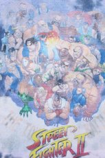 画像5: STREET FIGHTERII ストリートファイター2 タイダイ染め コットンTシャツ M (5)