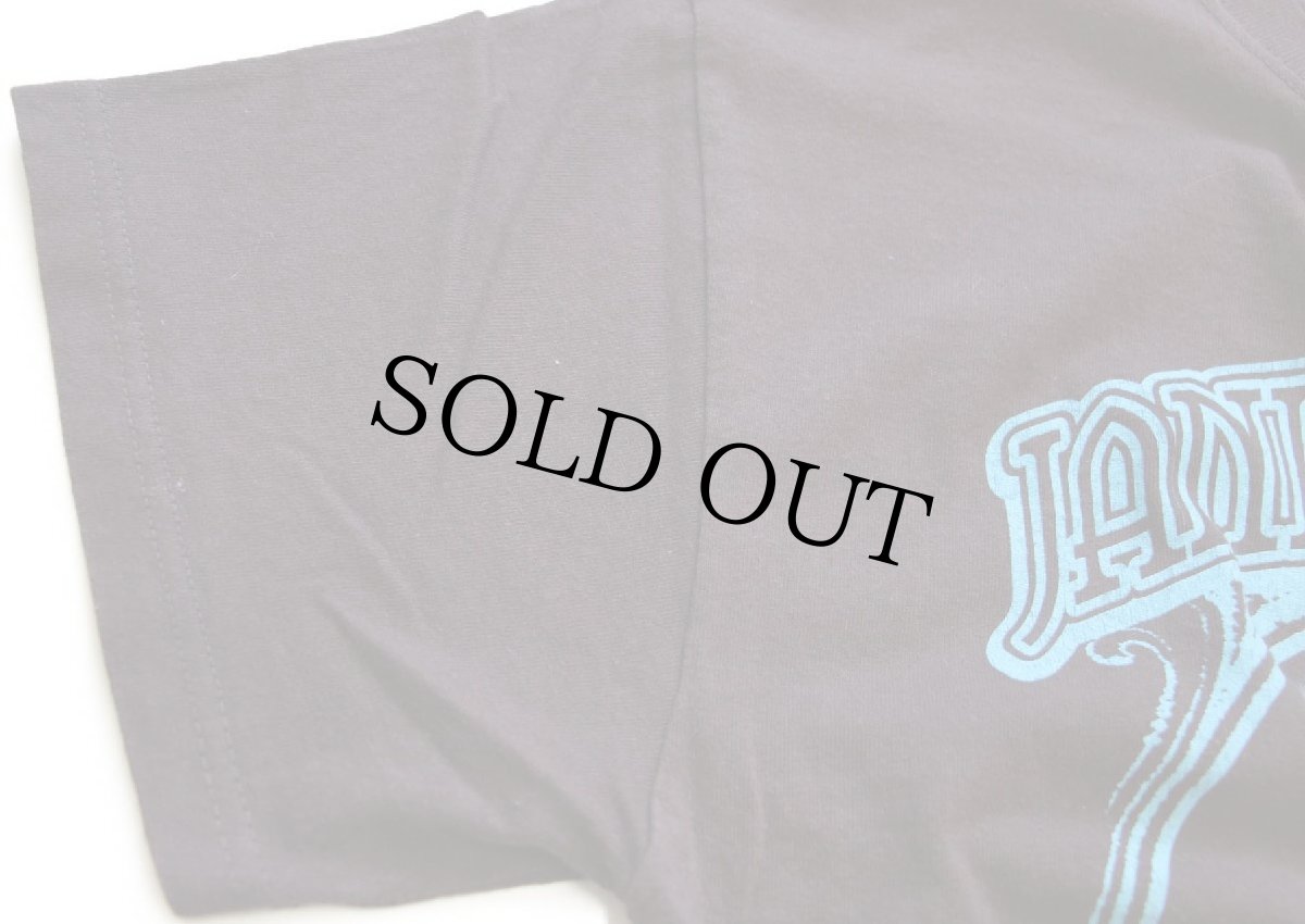 画像6: 00s JANIS JOPLIN ジャニスジョプリン コットンTシャツ 焦げ茶 (6)