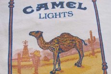 画像4: 90s CAMEL LIGHTS キャメル TEXAS コットン ポケットTシャツ 生成り (4)
