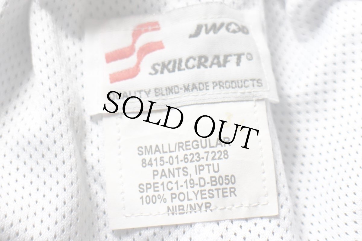 画像6: 19 米軍 U.S.AIR FORCE IPTU トレーニング ナイロンパンツ 紺 S/R★07 (6)