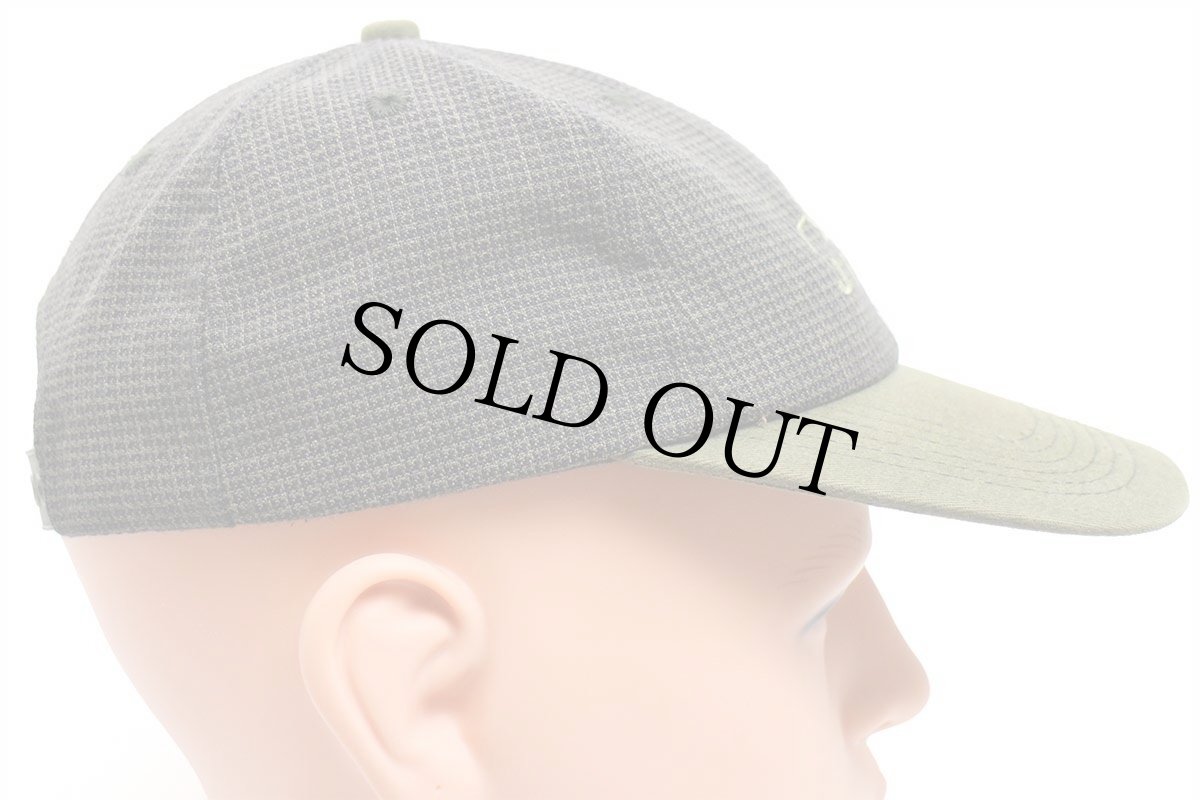 画像4: 90s USA製 JEEPジープ 刺繍 織り柄 コットンキャップ オリーブ (4)