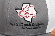 画像5: 未使用★adidasアディダス パフォーマンス ロゴ&Kyrish Truck Centers 刺繍 メッシュキャップ グレー (5)