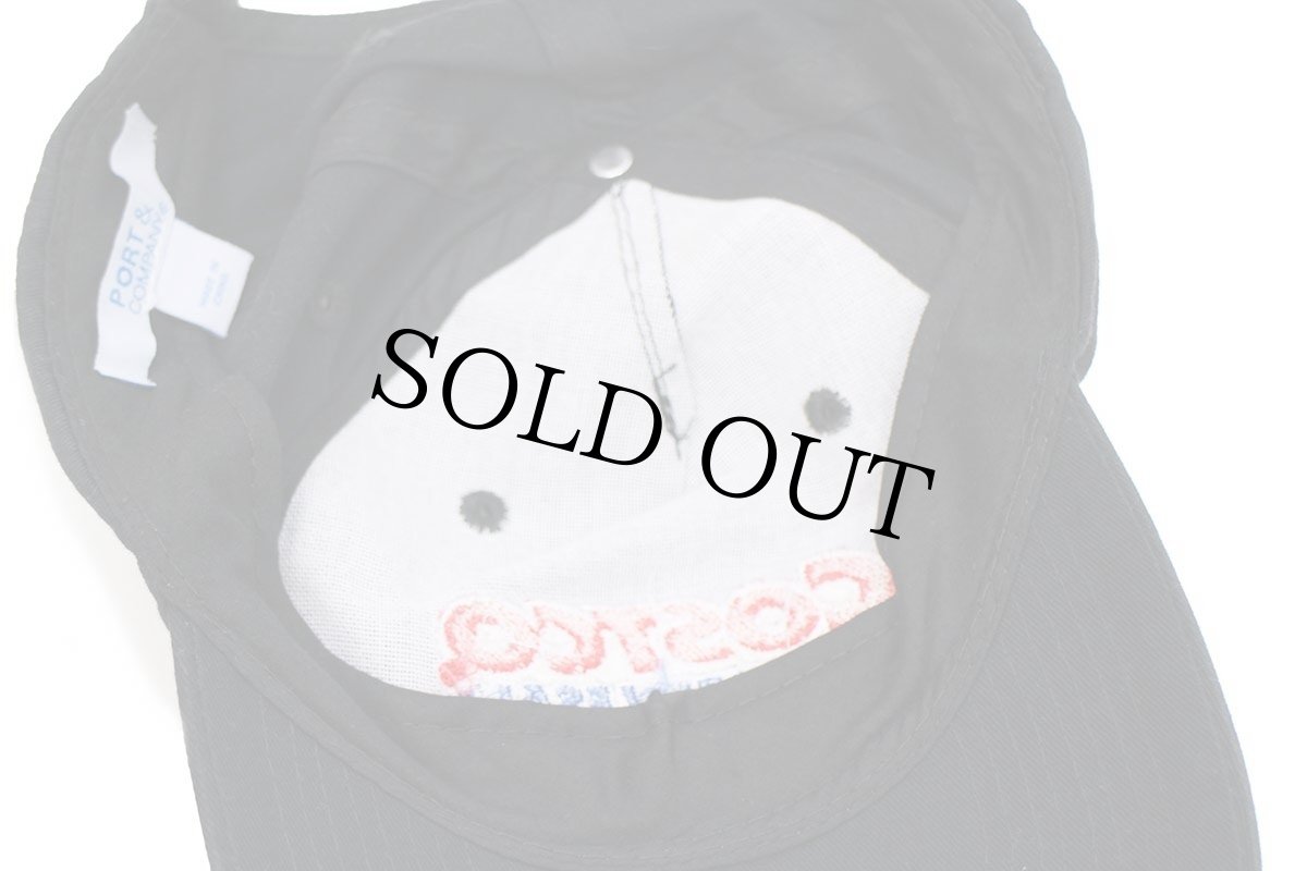 画像7: COSTCOコストコ WHOLESALE ロゴ刺繍 コットンキャップ 黒 (7)