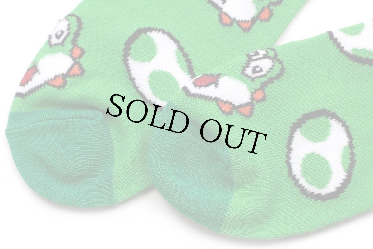 画像3: 未使用★Nintendo ヨッシー たまご ソックス グリーン★靴下 (3)