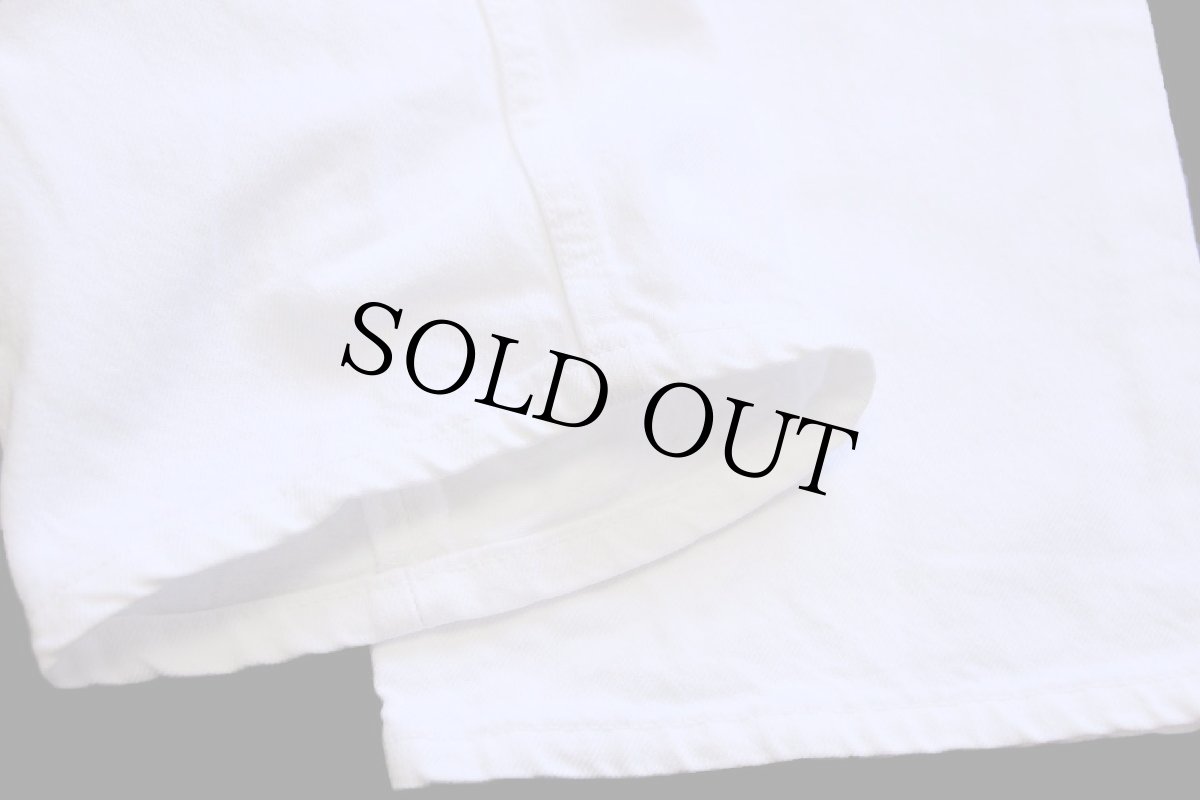 画像8: 90s USA製 Levi'sリーバイス 501 ホワイト デニムパンツ w36 L32 (8)