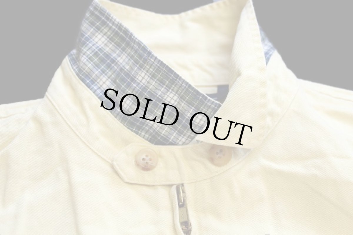 画像4: 80s カナダ製 ポロ ラルフローレン ワンポイント チンスト付き コットンジャケット パステルカラー ライトイエロー (4)