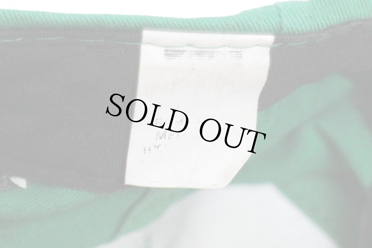 画像6: 90s NBA SEATTLE SONICS 刺繍 × Budweiserバドワイザー ロゴ コットンキャップ 緑 (6)