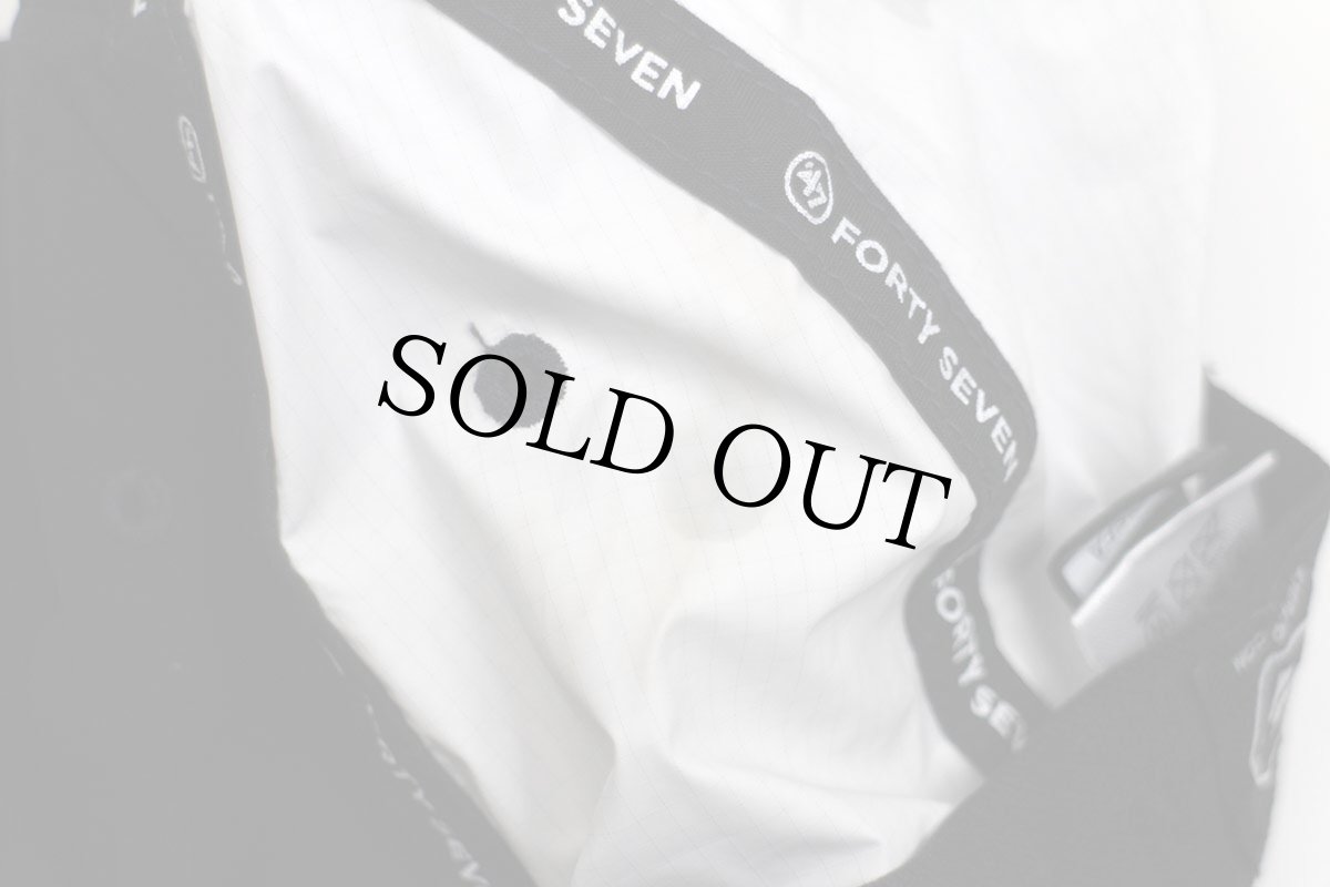 画像9: NANGAナンガ×47 FORTY SEVEN ロゴ刺繍 ナイロンキャップ 紺 (9)