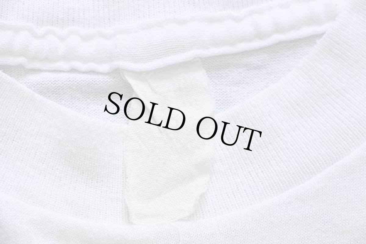 画像6: 90s CAMEL PRO キャメル Sacramento '92 ダートトラック レース ポケットTシャツ 白 (6)