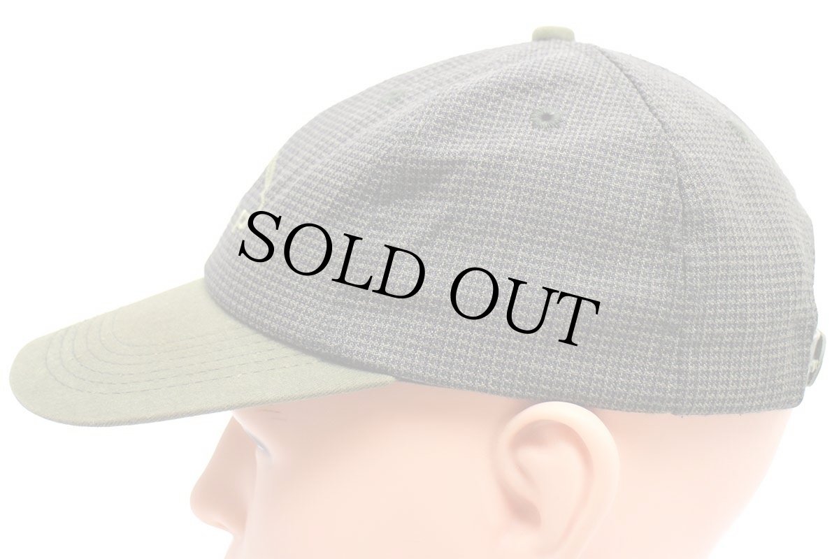 画像3: 90s USA製 JEEPジープ 刺繍 織り柄 コットンキャップ オリーブ (3)