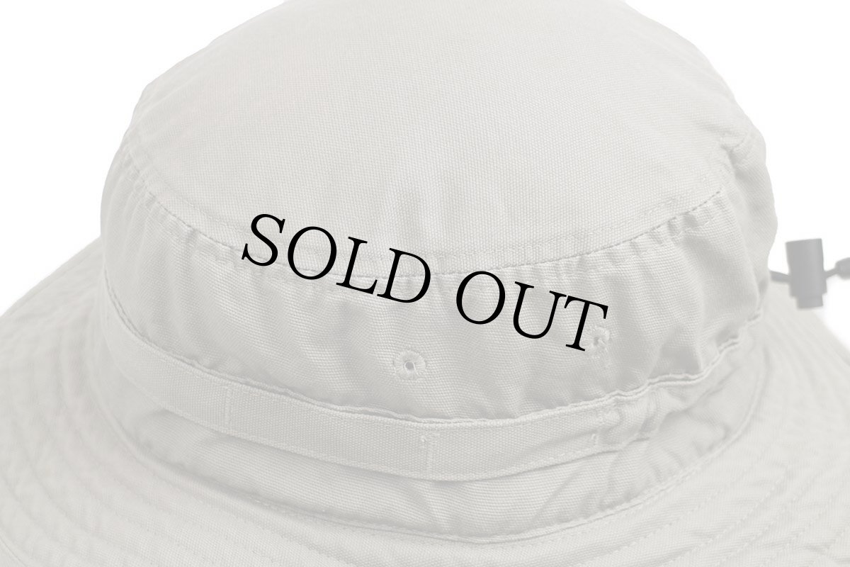 画像5: 00s Columbiaコロンビア コットン キャンバス ブーニーハット グレーベージュ (5)