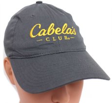 画像1: Cabela'sカベラス CLUB ロゴ刺繍 キャップ グレー (1)