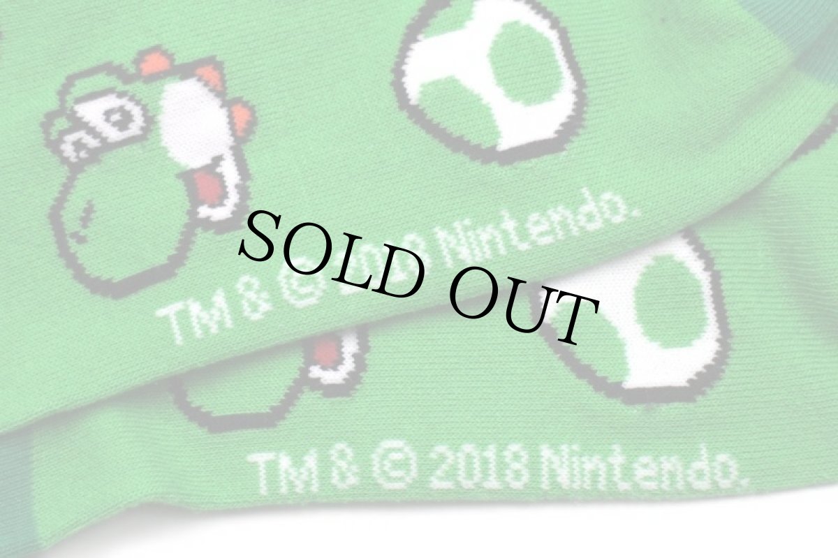 画像5: 未使用★Nintendo ヨッシー たまご ソックス グリーン★靴下 (5)