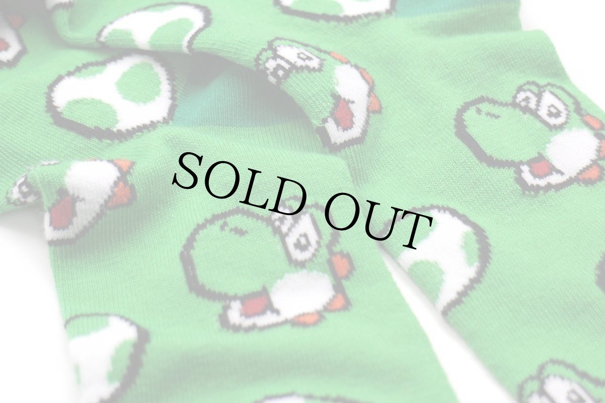 画像4: 未使用★Nintendo ヨッシー たまご ソックス グリーン★靴下 (4)