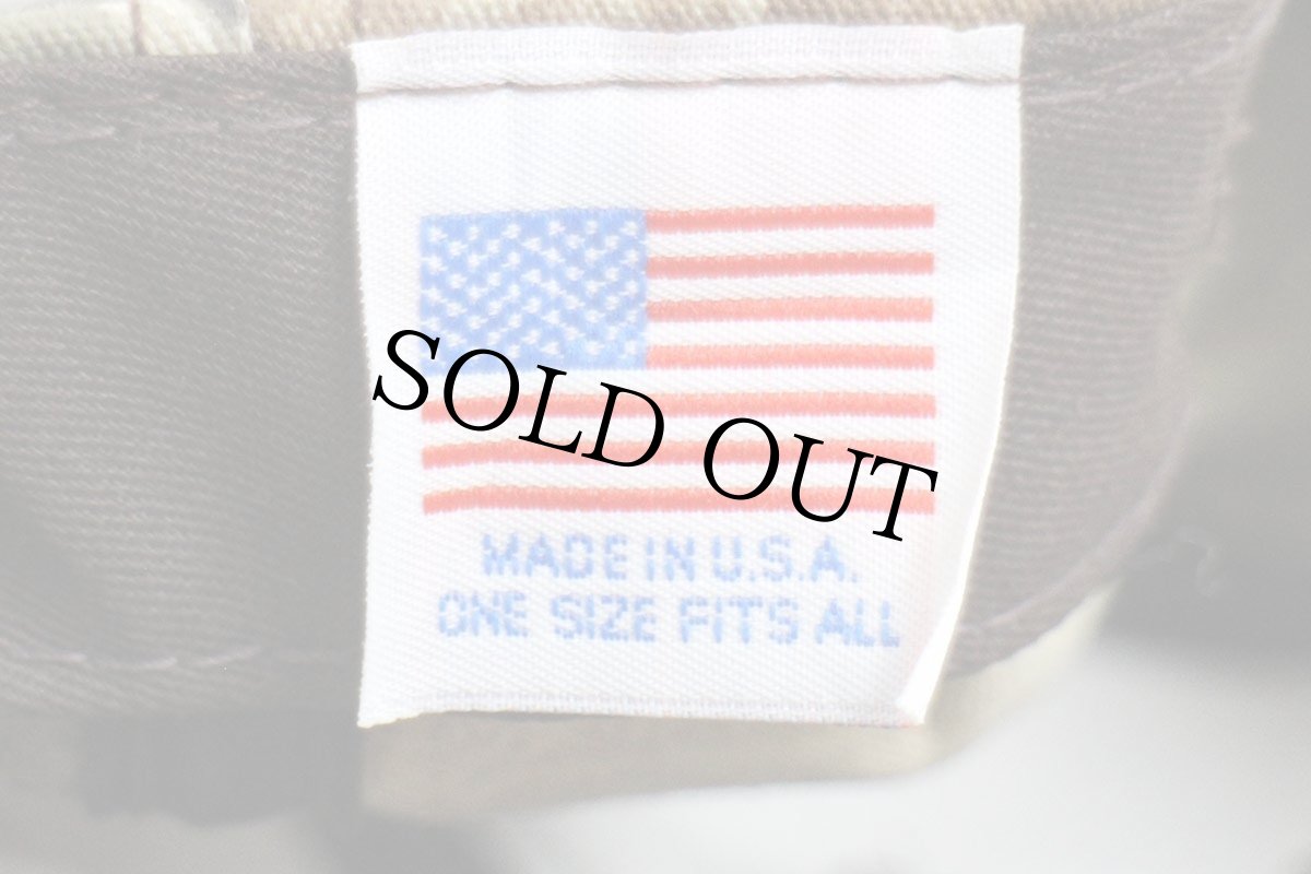 画像8: デッドストック★90s USA製 ADVANTAGE apac HARRISON DIVISION刺繍 リアルツリーカモ コットンキャップ (8)