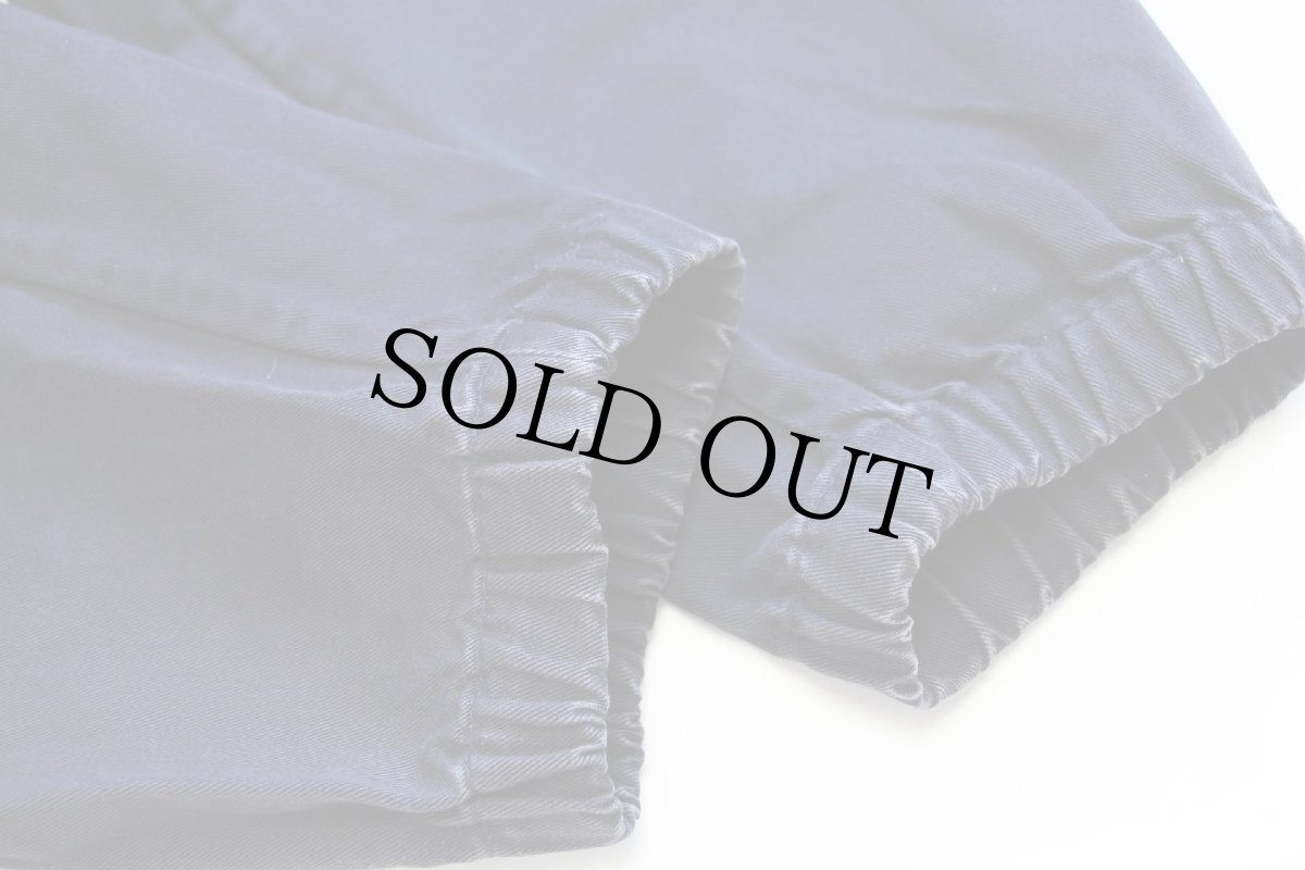 画像6: 80s USA製 ポロ ラルフローレン ワンポイント チンスト付き コットンジャケット ナス紺 L (6)