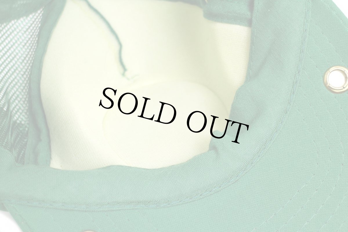 画像8: 90s allez LesElephants FIF エレファント サッカーボール パッチ付き メッシュキャップ 緑 (8)