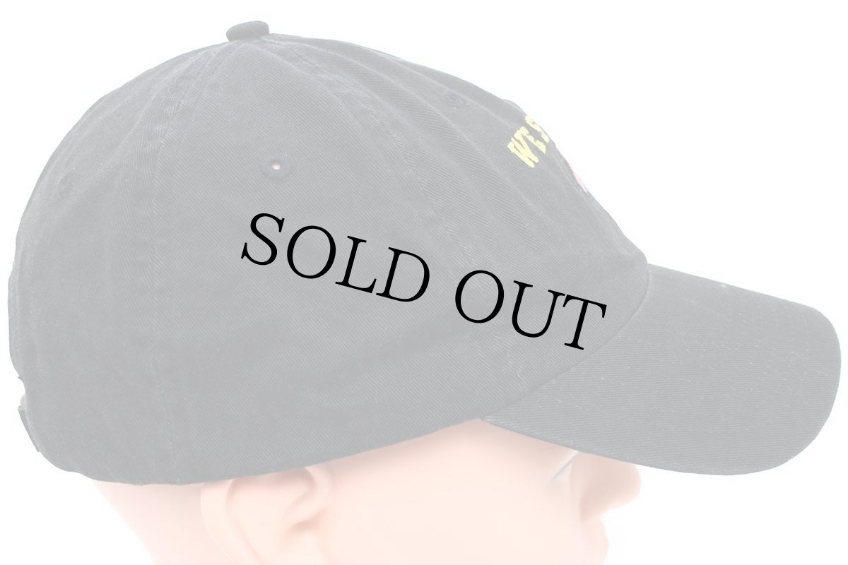 画像4: USMA WEST POINT 刺繍&アップリケ コットンキャップ 黒★U.S.ARMY (4)