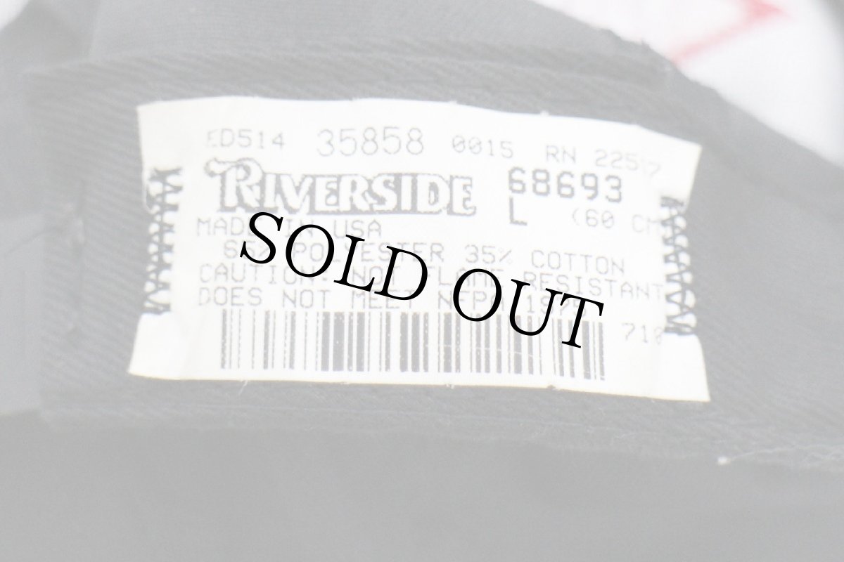 画像6: 90s USA製 ORKIN COMMERCIAL SERVICES ロゴ刺繍 キャップ チャコールグレー L (6)