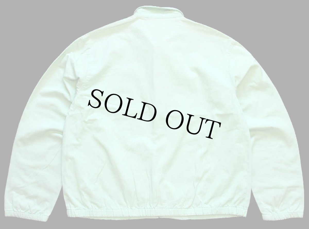 画像2: 80s USA製 ポロ ラルフローレン ワンポイント チンスト付き コットンジャケット パステルカラー ライトグリーン M (2)