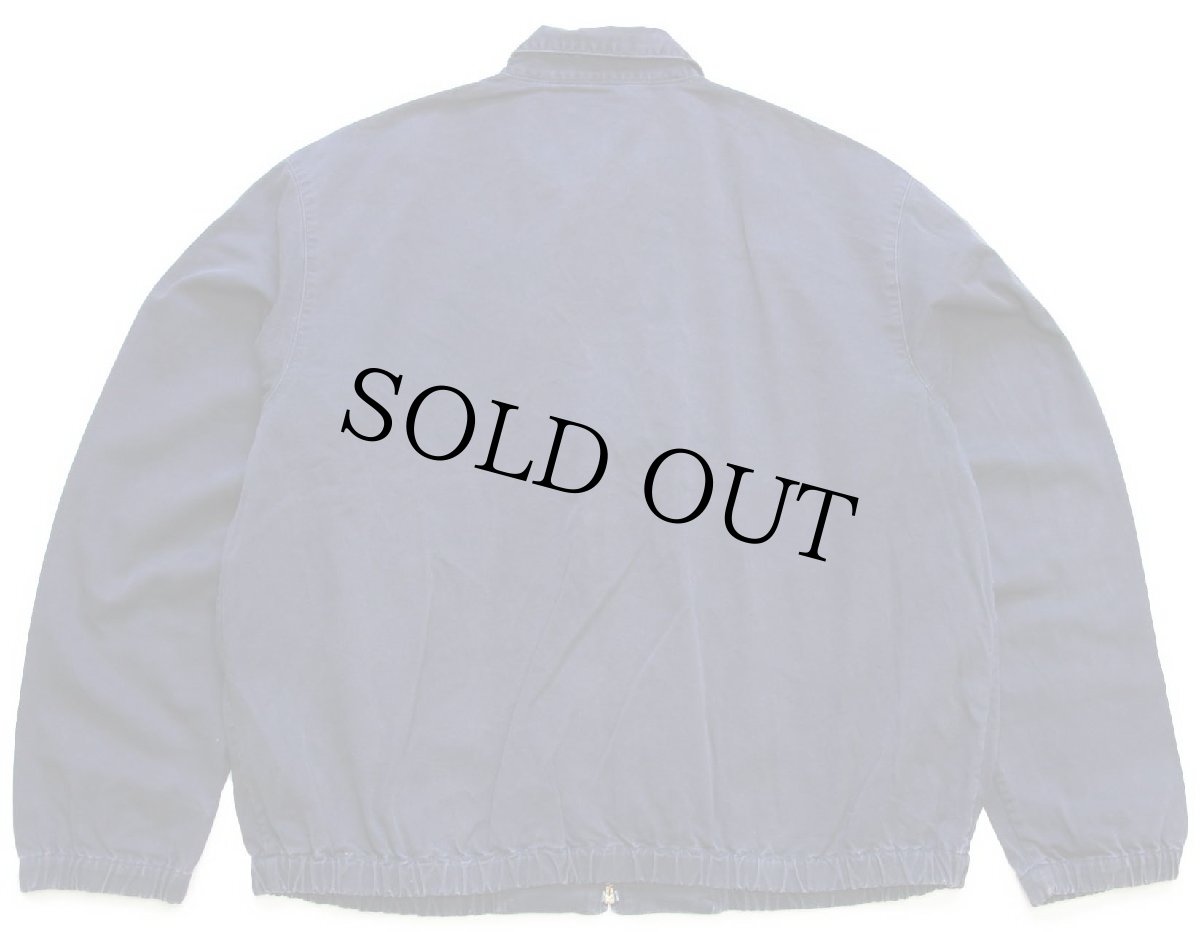 画像2: 80s USA製 ポロ ラルフローレン ワンポイント チンスト付き コットンジャケット ナス紺 L (2)