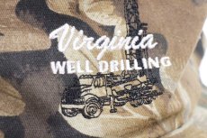 画像5: デッドストック★90s USA製 ADVANTAGE Virginia WELL DRILLING トラック 刺繍 リアルツリーカモ コットンキャップ (5)