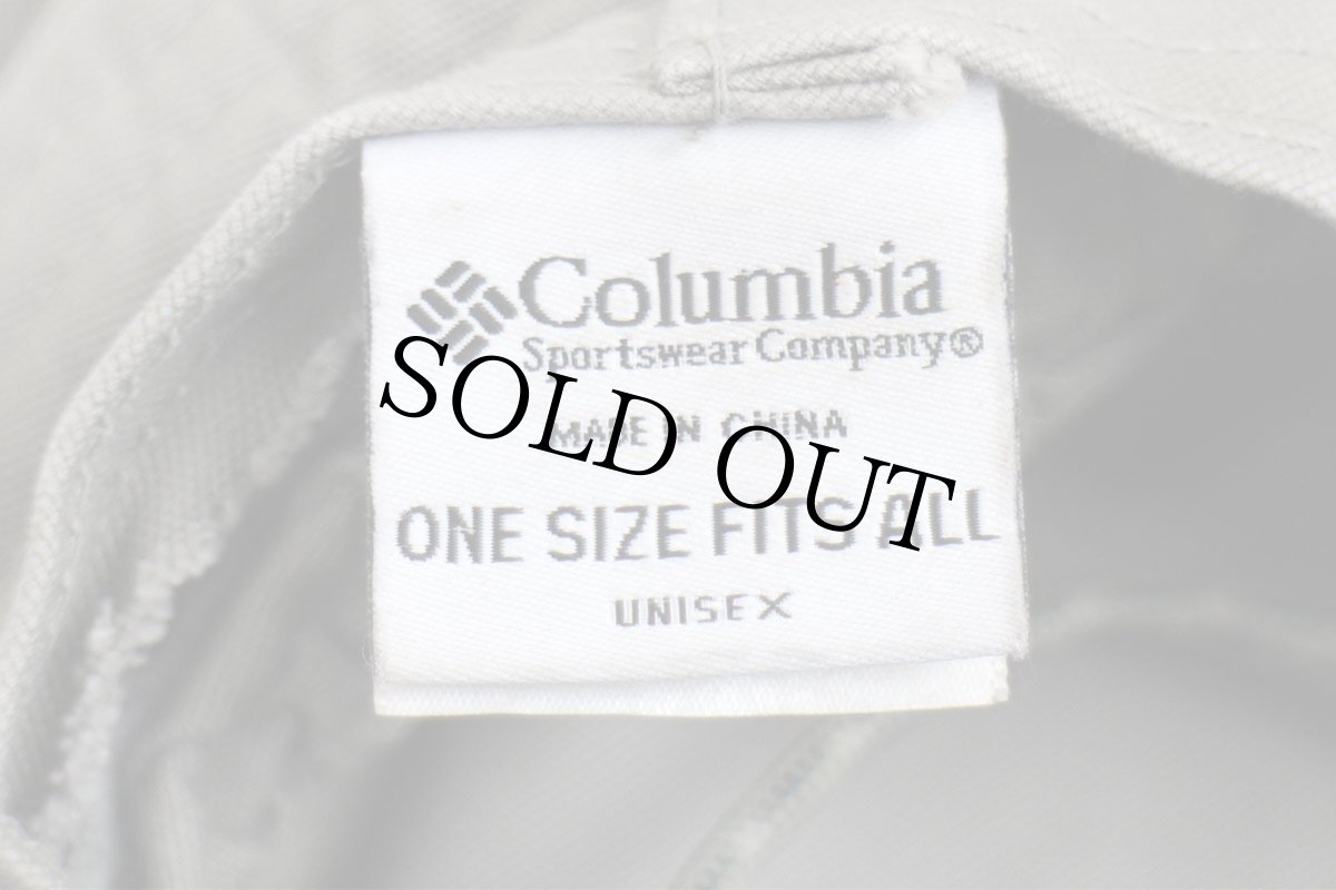 画像6: 00s Columbiaコロンビア コットン キャンバス ブーニーハット グレーベージュ (6)