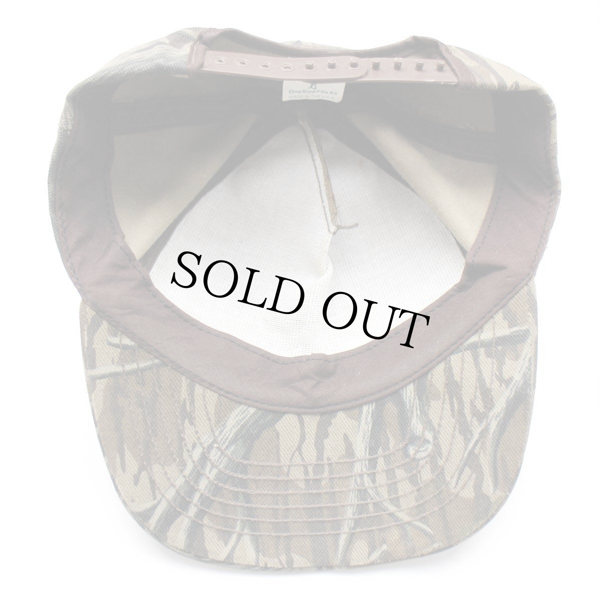 画像6: 90s USA製 MOSSY OAK リアルツリーカモ コットンキャップ (6)