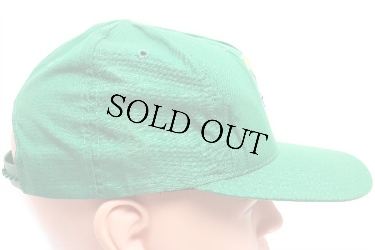 画像4: 80s USA製 USMC EA-6 PROWLER 戦闘機 刺繍 コットンキャップ 緑 L (4)