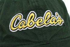 画像5: Cabela'sカベラス ロゴ刺繍 コットンキャップ 緑 (5)