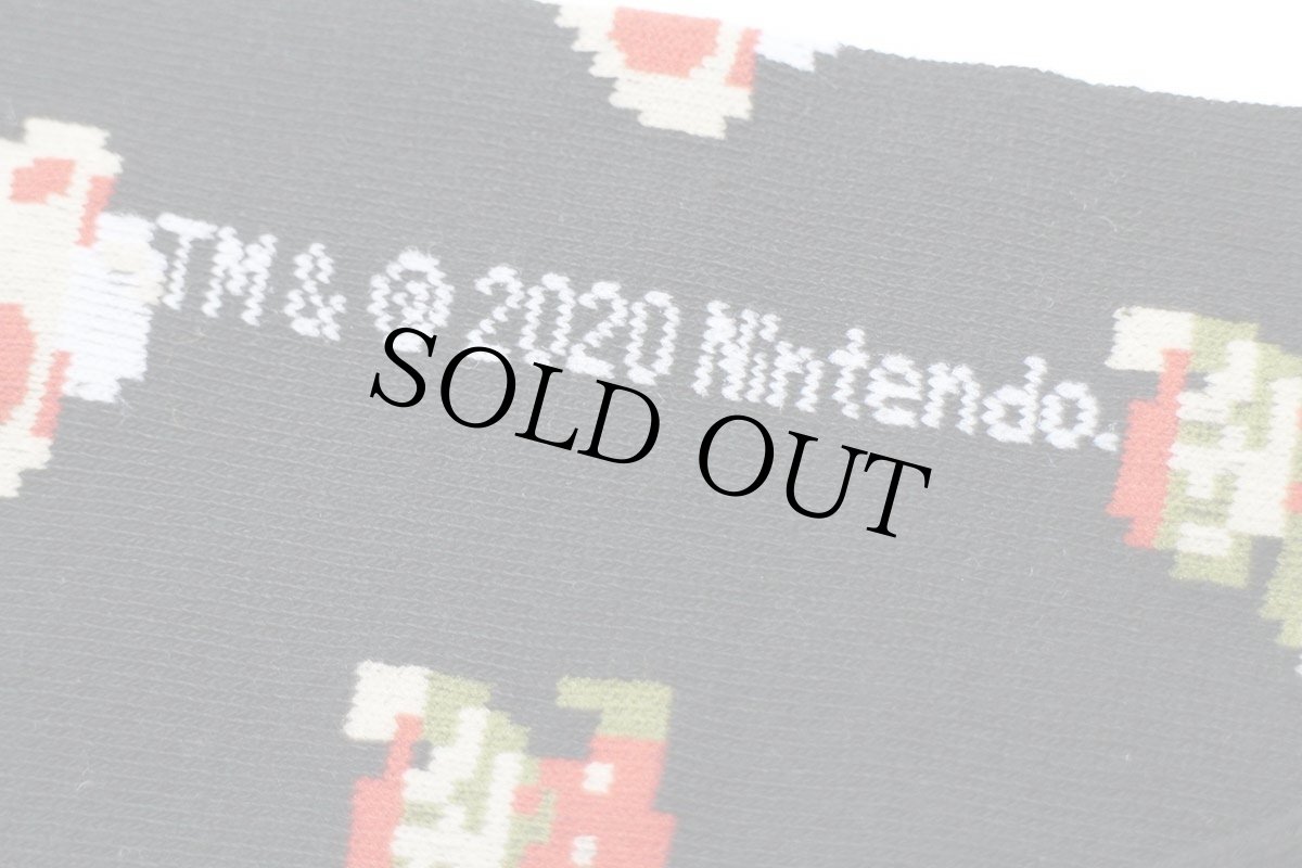 画像7: 未使用★Nintendo SUPER MARIO BROS. スーパーマリオ ソックス ブラック★靴下 (7)