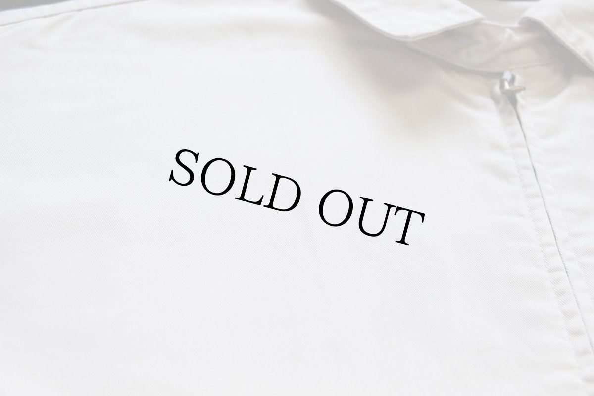 画像5: 90s ポロ ラルフローレン ワンポイント チンスト付き コットンジャケット アイボリー★A (5)