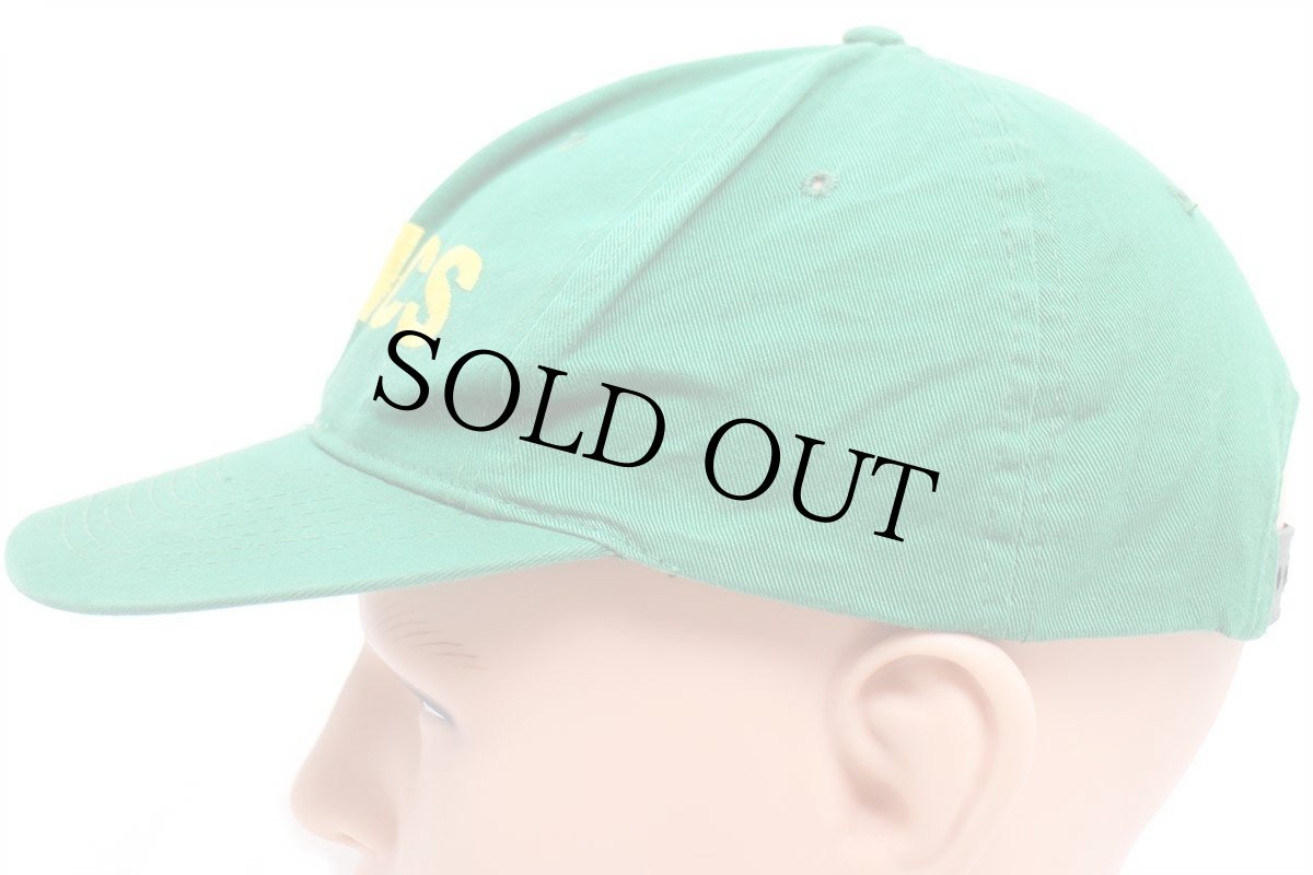 画像3: 90s NBA SEATTLE SONICS 刺繍 × Budweiserバドワイザー ロゴ コットンキャップ 緑 (3)