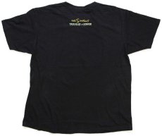 画像3: The Simpsons シンプソンズ TREEHOUSE OF HORROR バート コットンTシャツ 黒 XL (3)