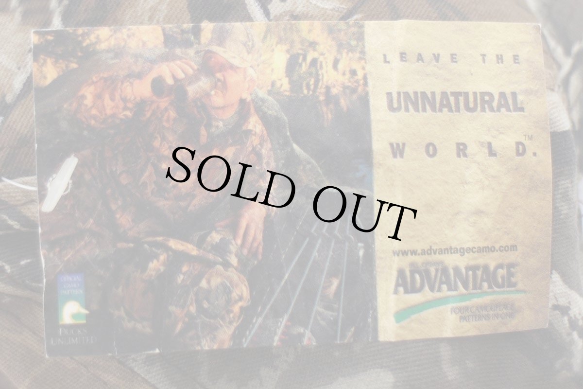 画像6: デッドストック★90s USA製 ADVANTAGE apac HARRISON DIVISION刺繍 リアルツリーカモ コットンキャップ (6)