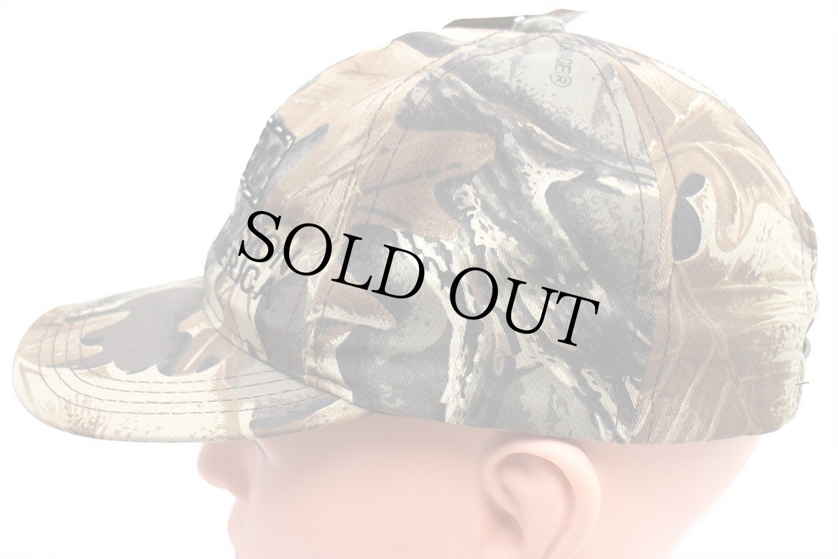 画像3: デッドストック★90s USA製 ADVANTAGE apac HARRISON DIVISION刺繍 リアルツリーカモ コットンキャップ (3)