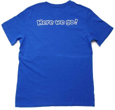 画像3: トルコ製 Levi'sリーバイス×Nintendo SUPER MARIO ルイージ パッチ BIGE コットンTシャツ 青 M★ユーロ (3)