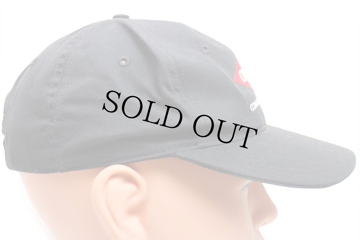 画像4: 90s USA製 ORKIN COMMERCIAL SERVICES ロゴ刺繍 キャップ チャコールグレー L (4)