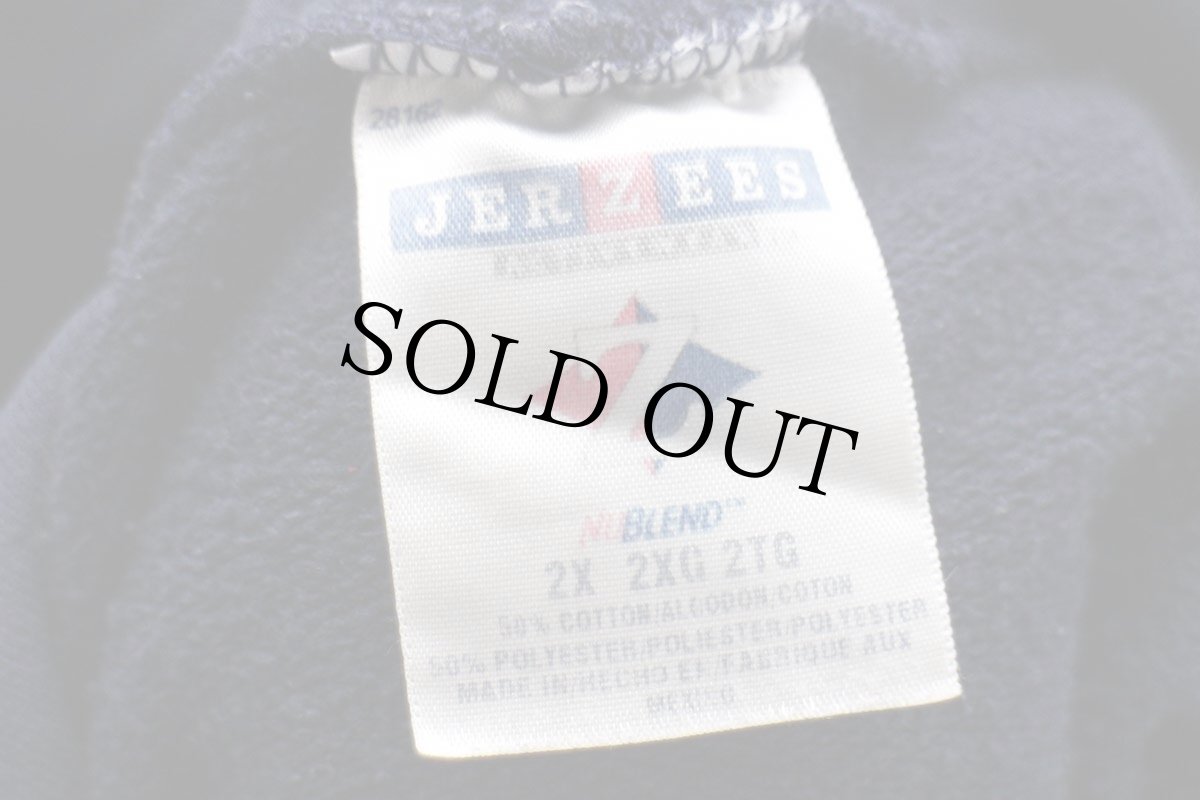 画像4: 00s メキシコ製 HERSHEY'Sハーシーズ ロゴ スウェットパーカー 紺 2X★特大 フーディー (4)