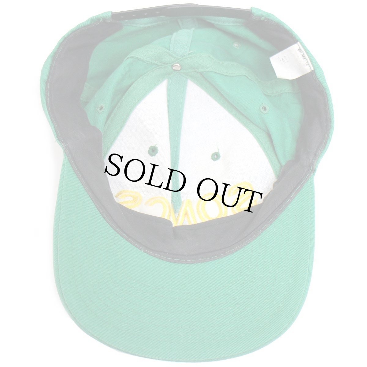 画像7: 90s NBA SEATTLE SONICS 刺繍 × Budweiserバドワイザー ロゴ コットンキャップ 緑 (7)