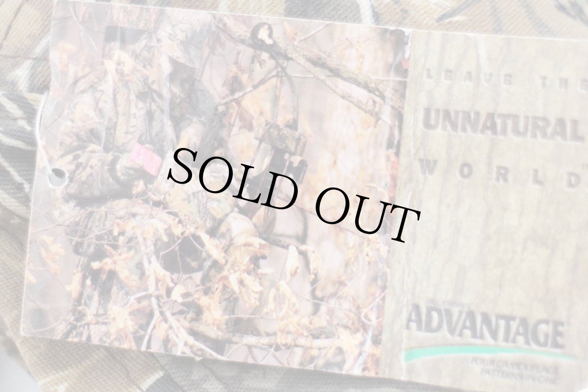 画像7: デッドストック★90s USA製 ADVANTAGE apac HARRISON DIVISION刺繍 リアルツリーカモ コットンキャップ (7)