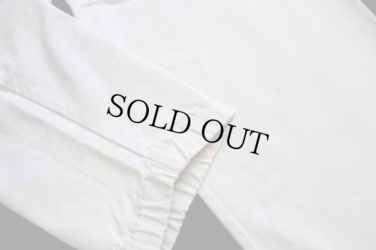 画像7: 90s ポロ ラルフローレン ワンポイント チンスト付き コットンジャケット アイボリー★A (7)