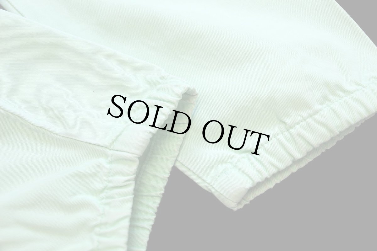 画像6: 80s USA製 ポロ ラルフローレン ワンポイント チンスト付き コットンジャケット パステルカラー ライトグリーン M (6)