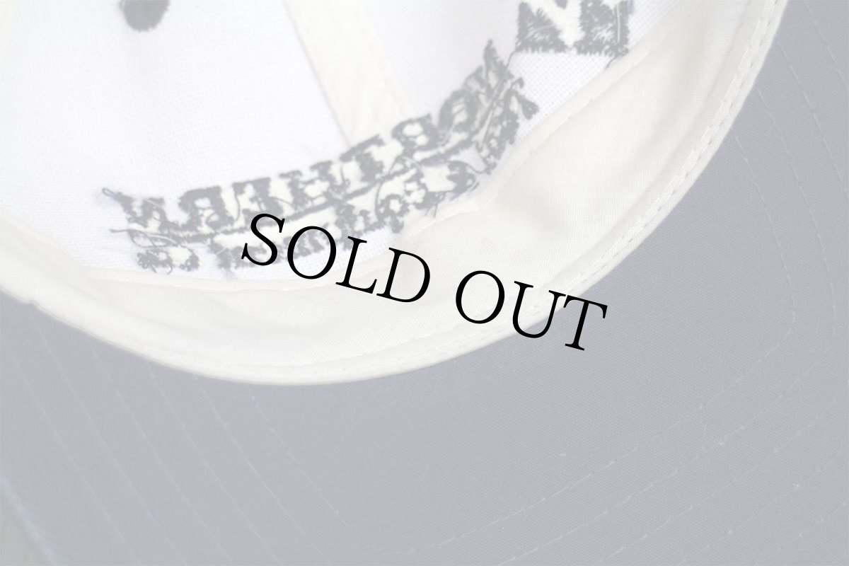 画像8: 00s NORTHERN Tool&Equipment Co. ロゴ刺繍 ツートン 切り替え コットンキャップ 白×紺 (8)