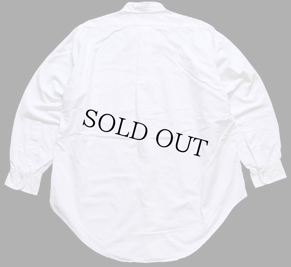 画像2: 60s Brooks Brothersブルックスブラザーズ Makers 6ボタン ボタンダウン オックスフォード コットンシャツ 白 16-3 (2)